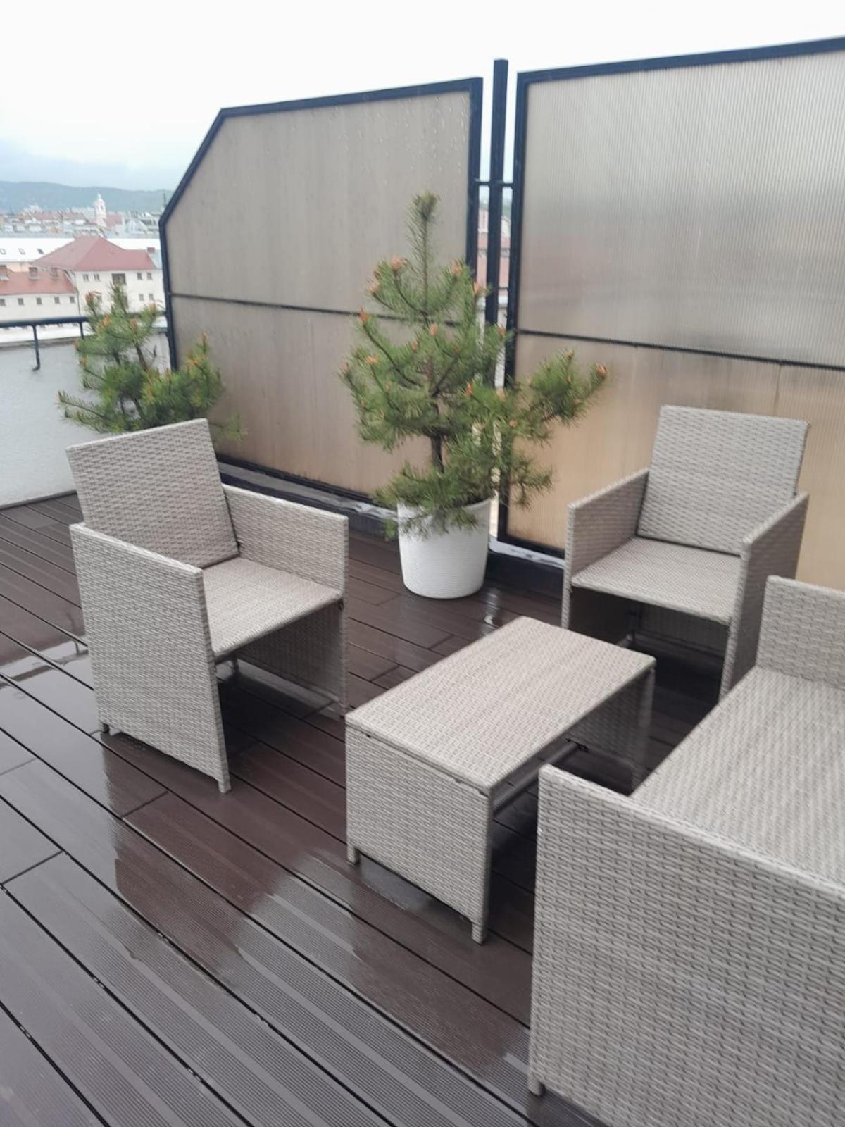 Ferienwohnung Cristinco Panoramic Cluj-Napoca Exterior foto